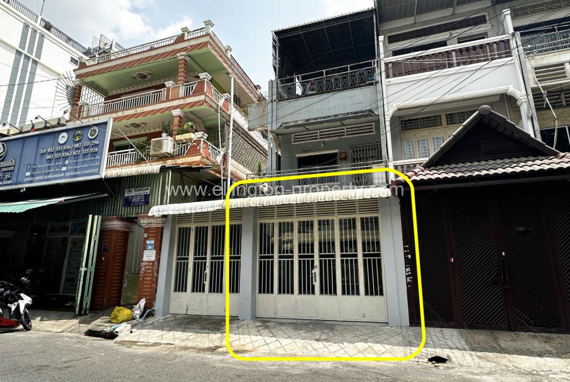 Shop House For Rent In Bkk3 - Ellington Property