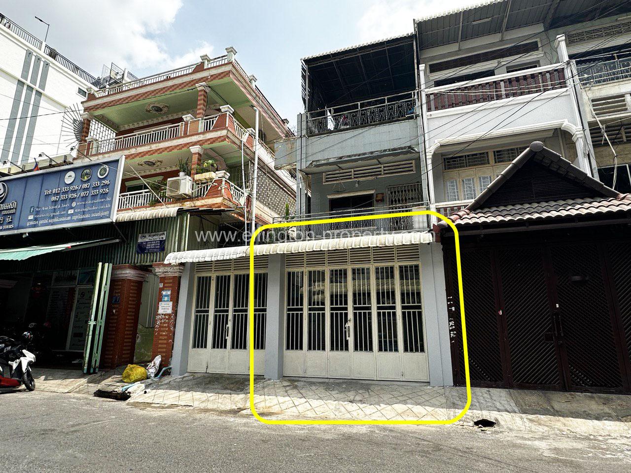 Shop House For Rent In Bkk3 - Ellington Property