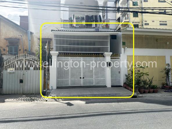Shophouse For Rent In Boeng Keng Kong 2 - Ellington Property