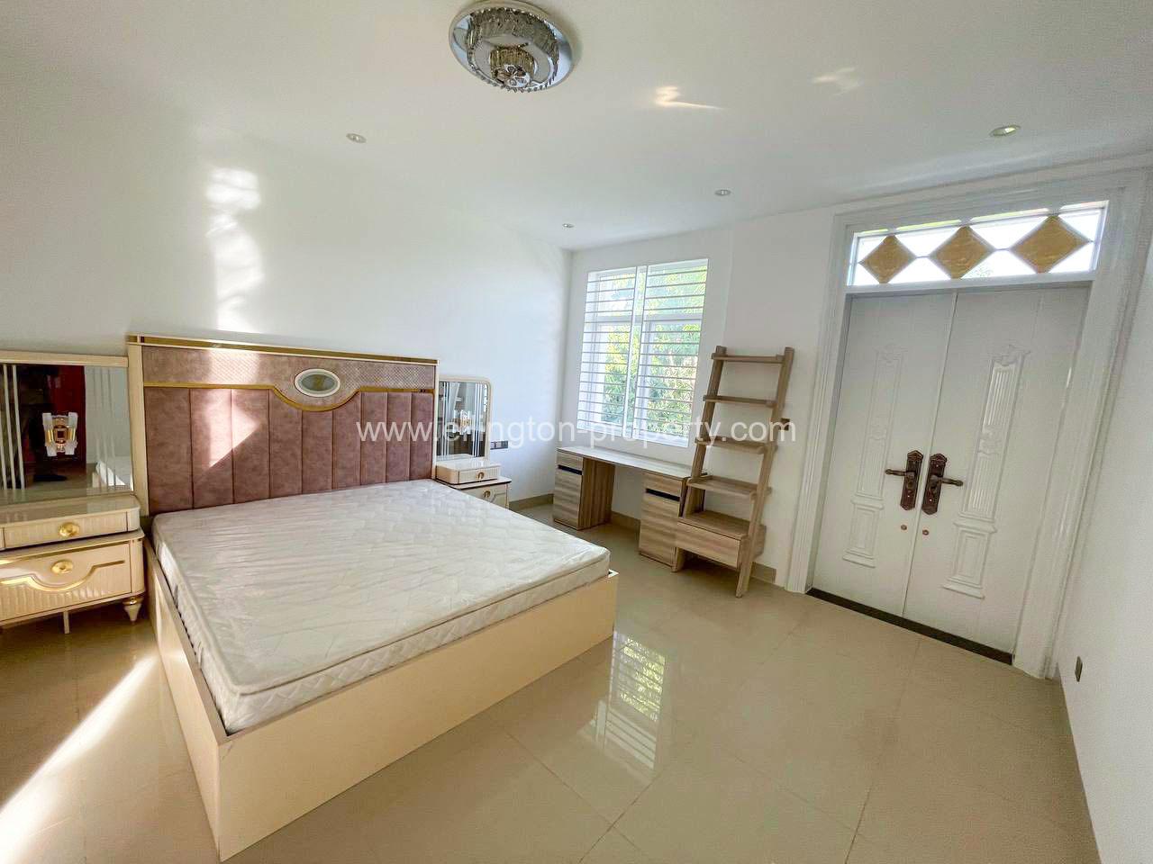 Twin Villa For Rent In Borey Grand Chroy Changvar - Ellington Property