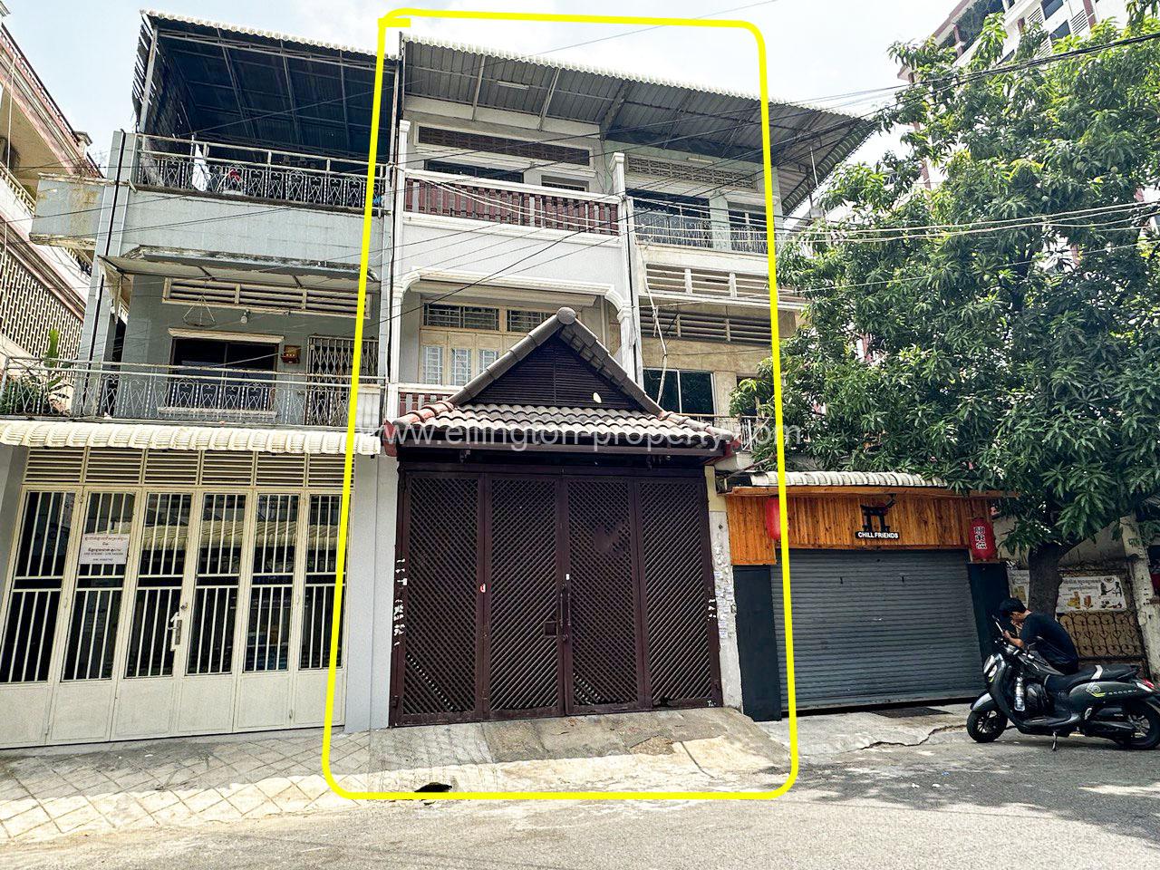 Shophouse For Rent In Bkk3 - Ellington Property