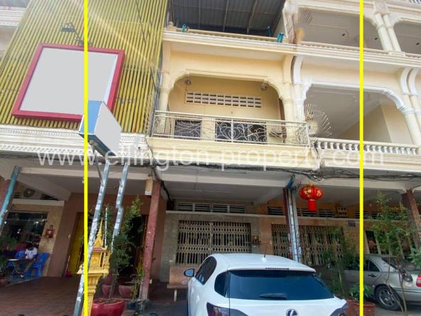 Shophouse For Rent In Toul Kork - Ellington Property