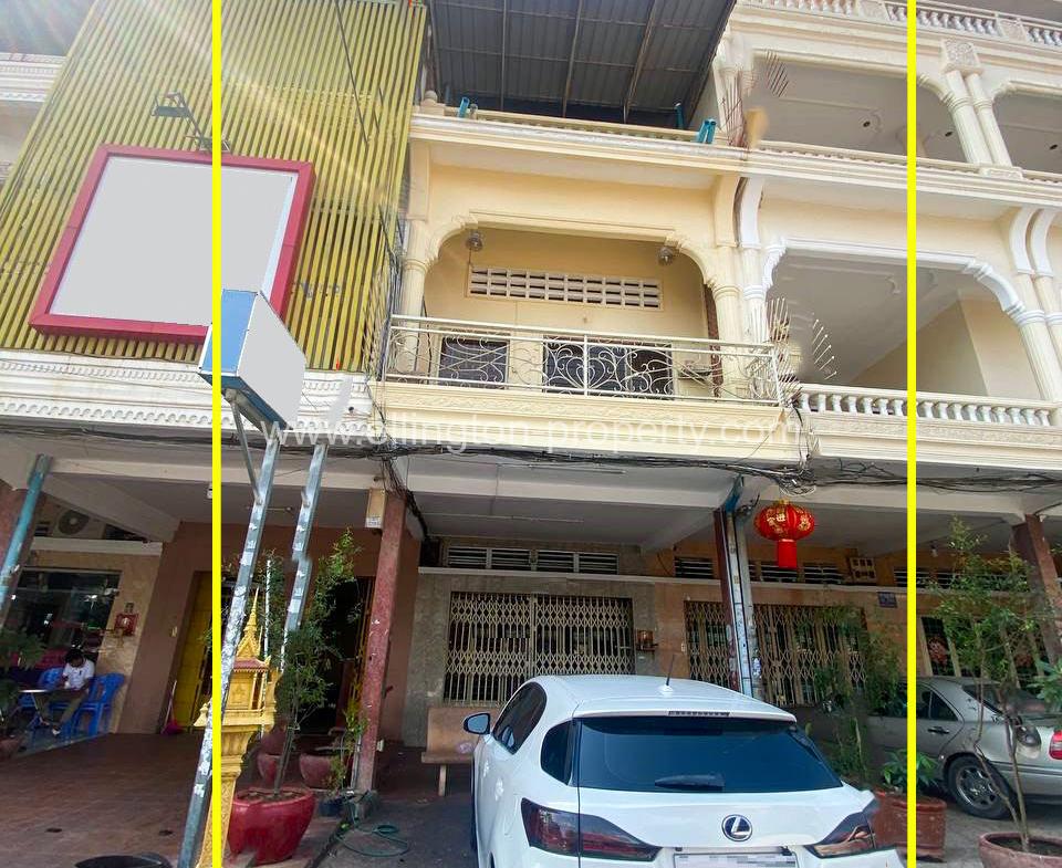 Shophouse For Rent In Toul Kork - Ellington Property