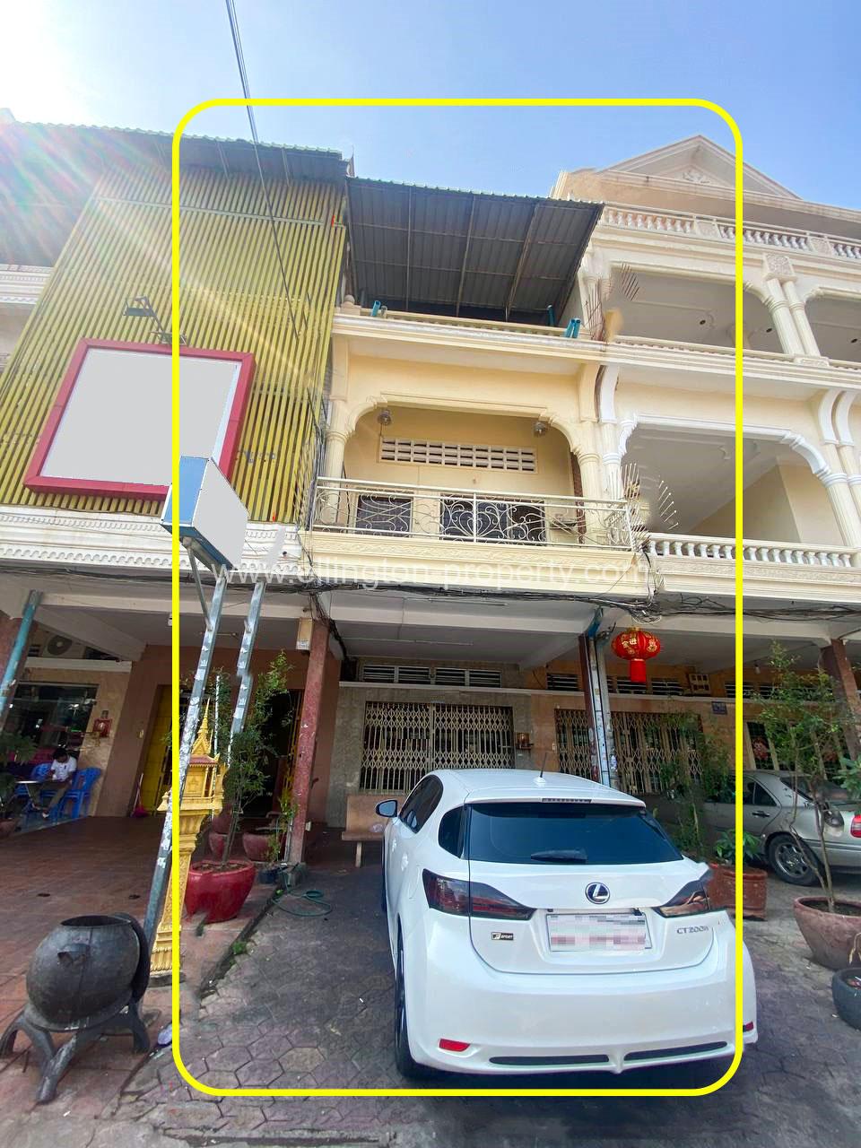 Shophouse For Rent In Toul Kork - Ellington Property