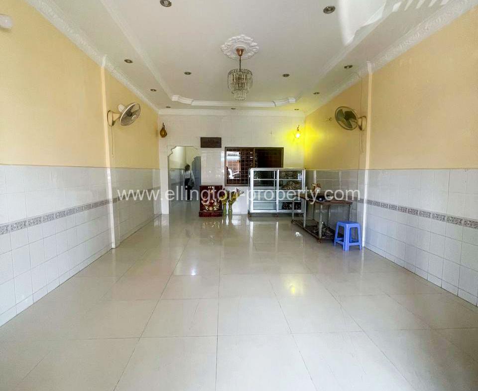 Shophouse For Rent In Toul Kork - Ellington Property