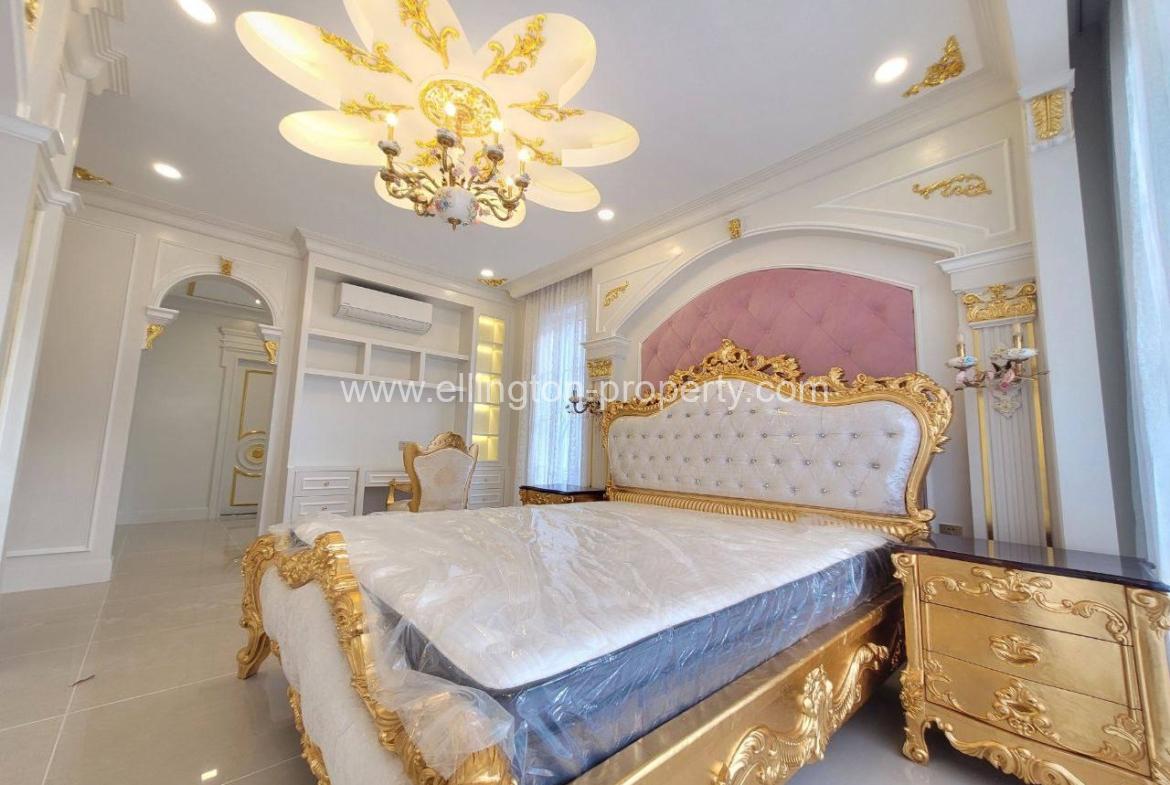 Queen Villa For Rent In Peng Borey Peng Huoth The Star Diamond - Ellington Property
