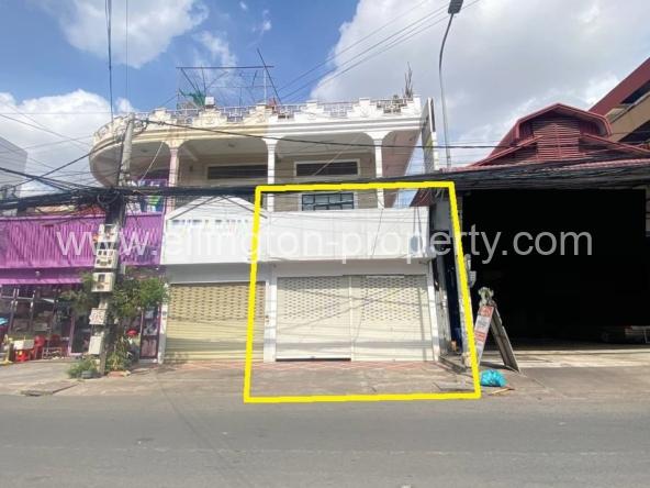 Shophouse For Rent In Toul Tum Pung - Ellington Property