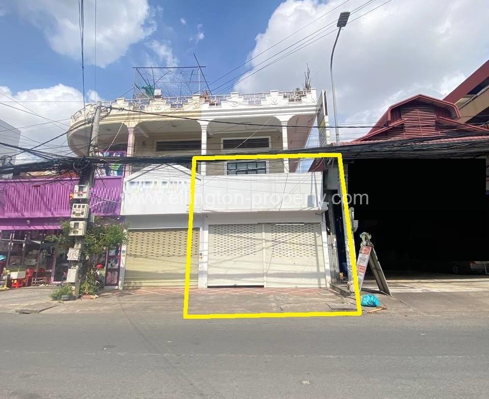 Shophouse For Rent In Toul Tum Pung - Ellington Property