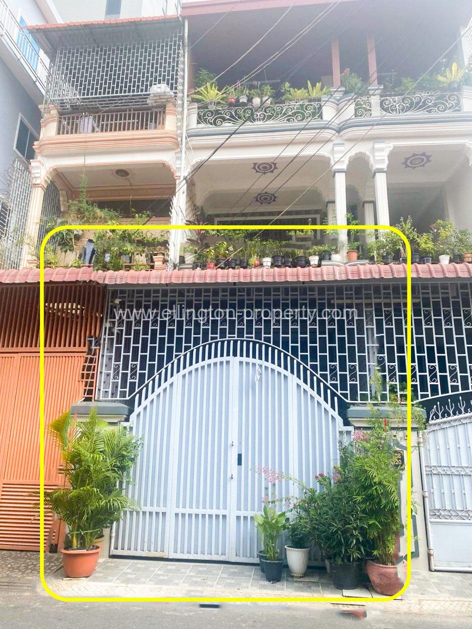 Flat House For Rent In Boeng Keng Kong - Ellington Property