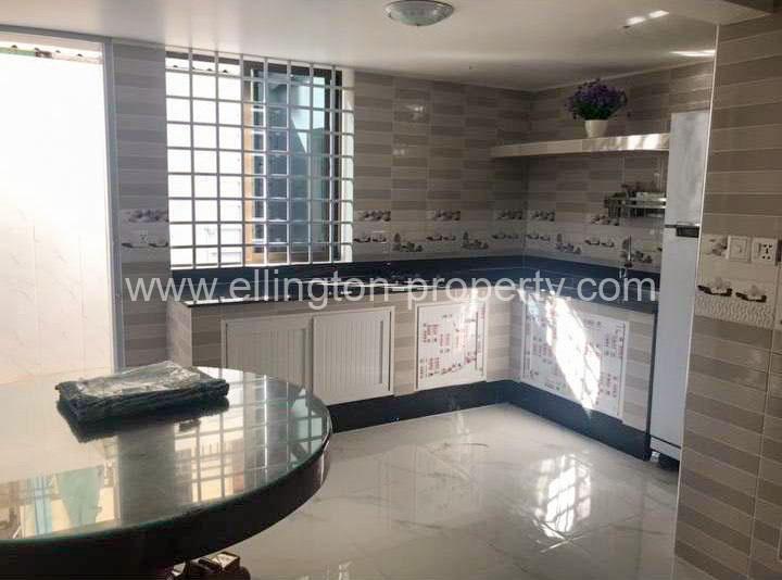 Flat House For Rent In Boeng Keng Kong - Ellington Property