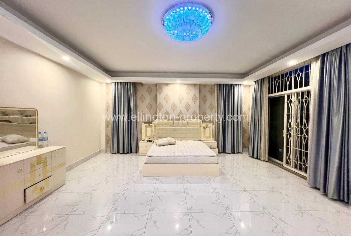 Queen Villa For Rent In Borey Orkide 2004 - Ellington Property