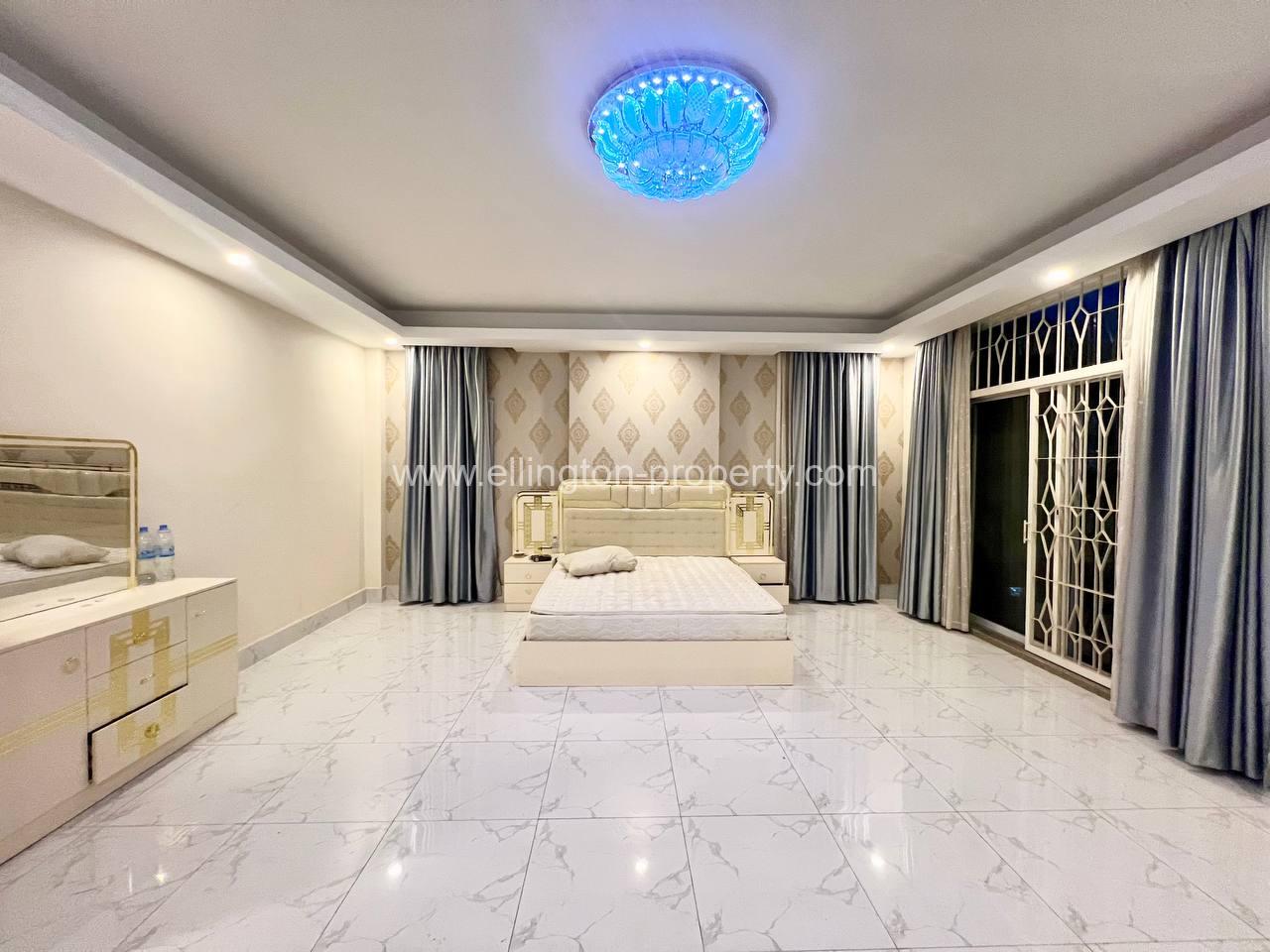 Queen Villa For Rent In Borey Orkide 2004 - Ellington Property