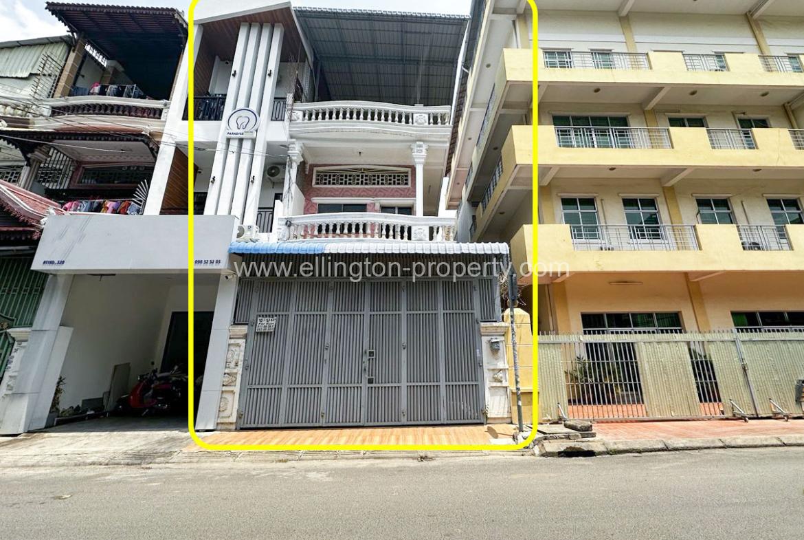 House For Rent At Sangkat Boeng Keng Kang - Ellington Property