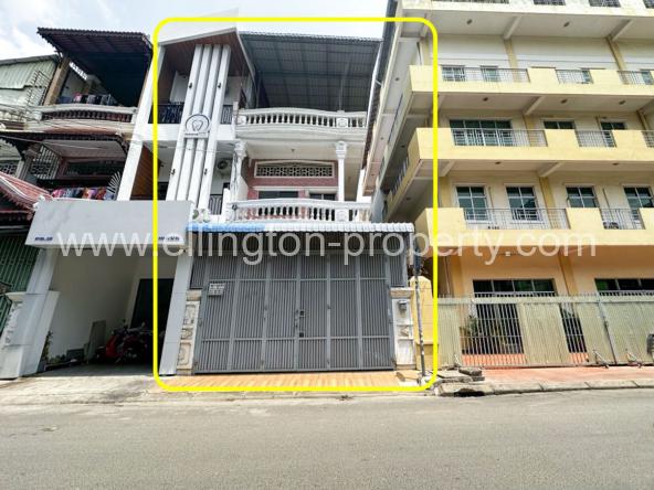 House For Rent At Sangkat Boeng Keng Kang - Ellington Property