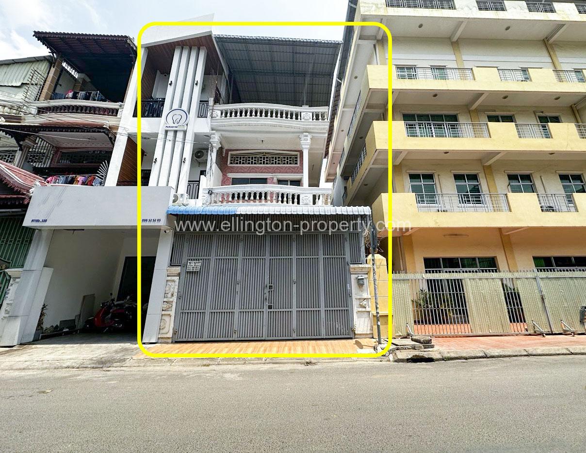 House For Rent At Sangkat Boeng Keng Kang - Ellington Property