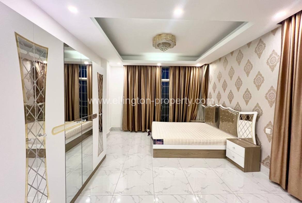 Queen Villa For Rent In Borey Orkide 2004 - Ellington Property