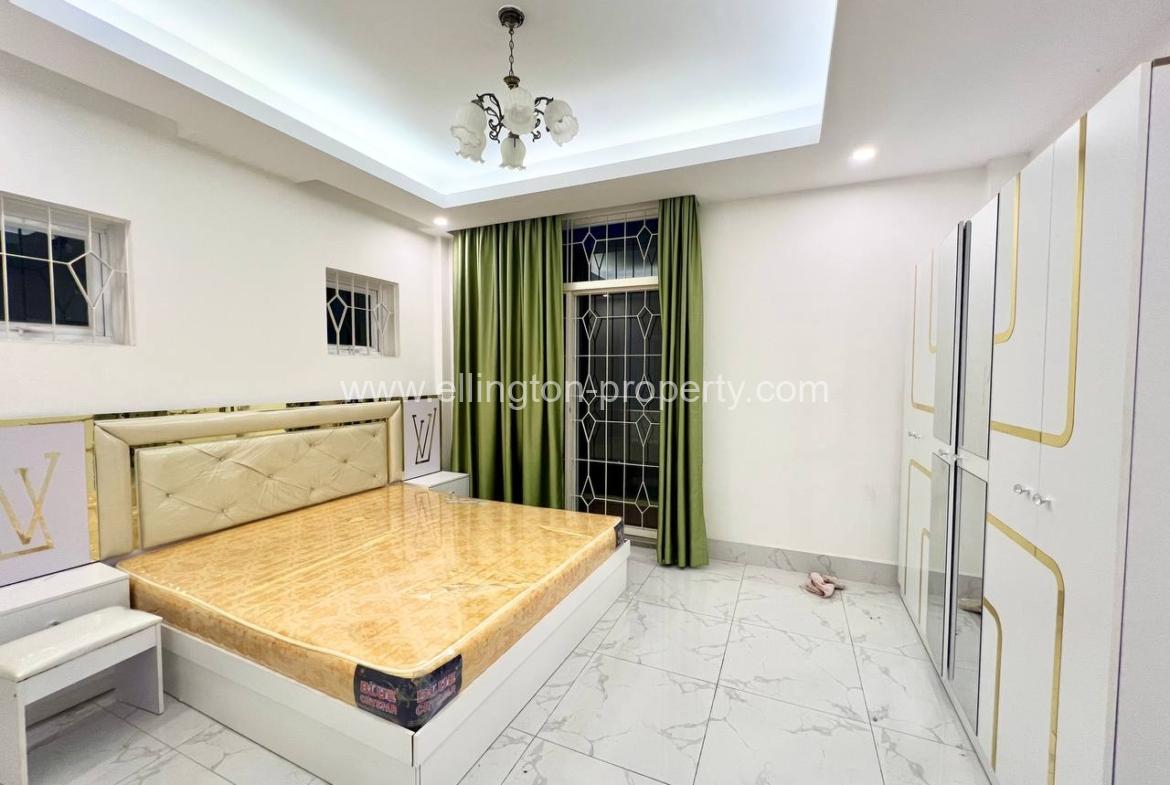 Queen Villa For Rent In Borey Orkide 2004 - Ellington Property