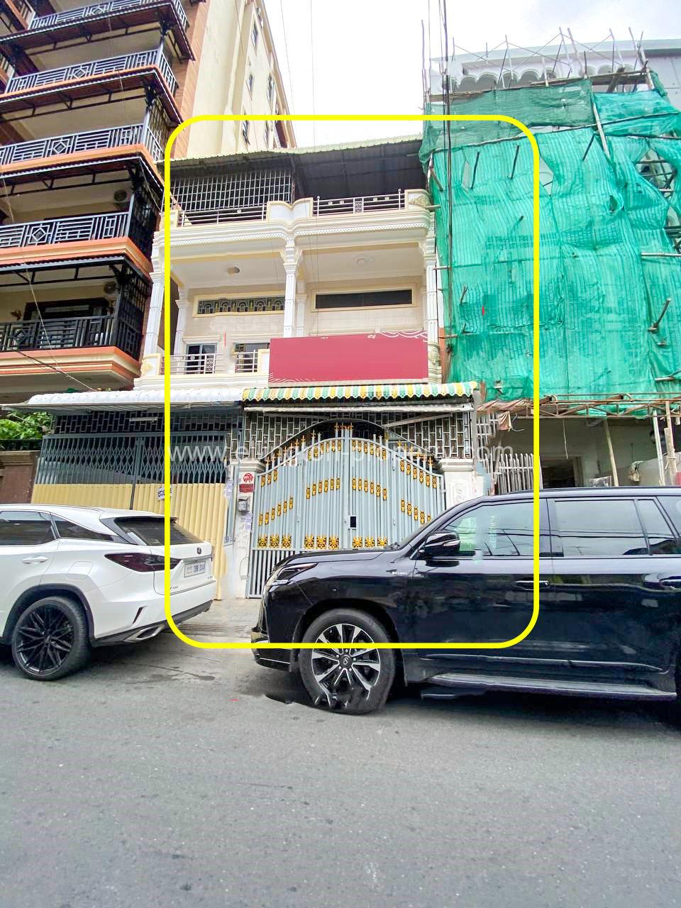 Shophouse For Rent In Boeng Prolit - Ellington Property