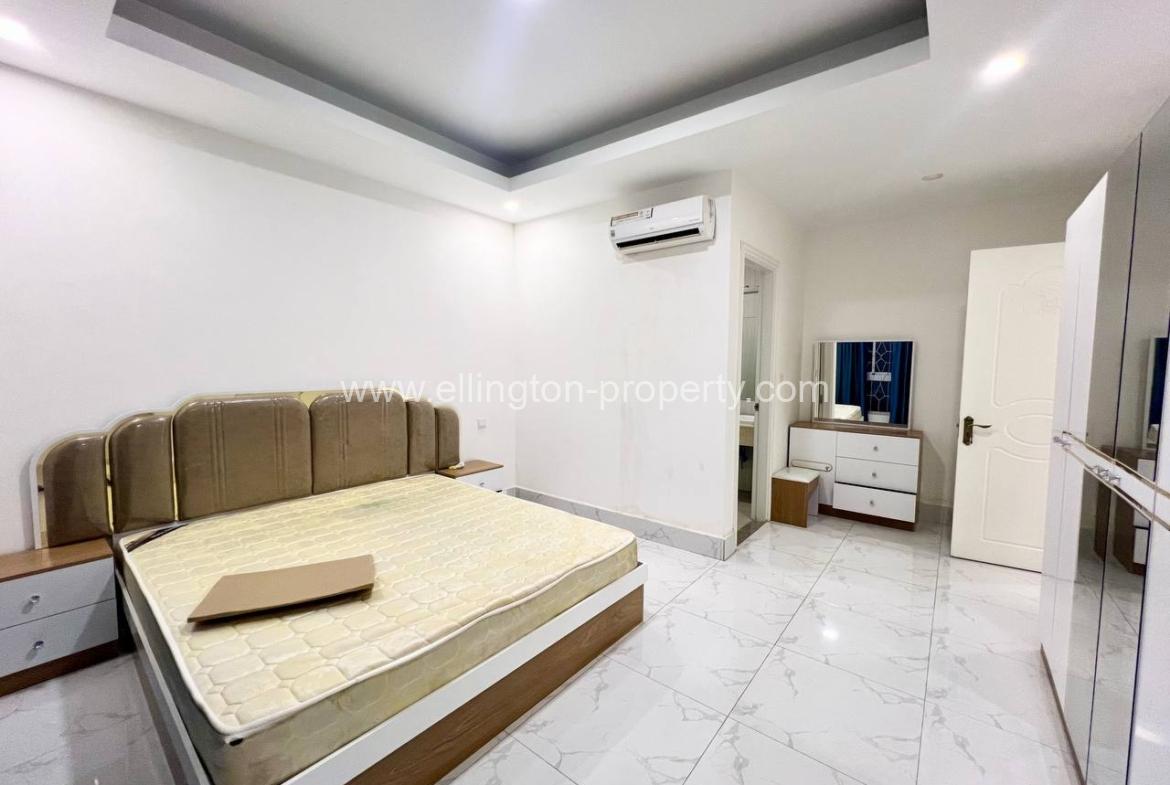 Queen Villa For Rent In Borey Orkide 2004 - Ellington Property