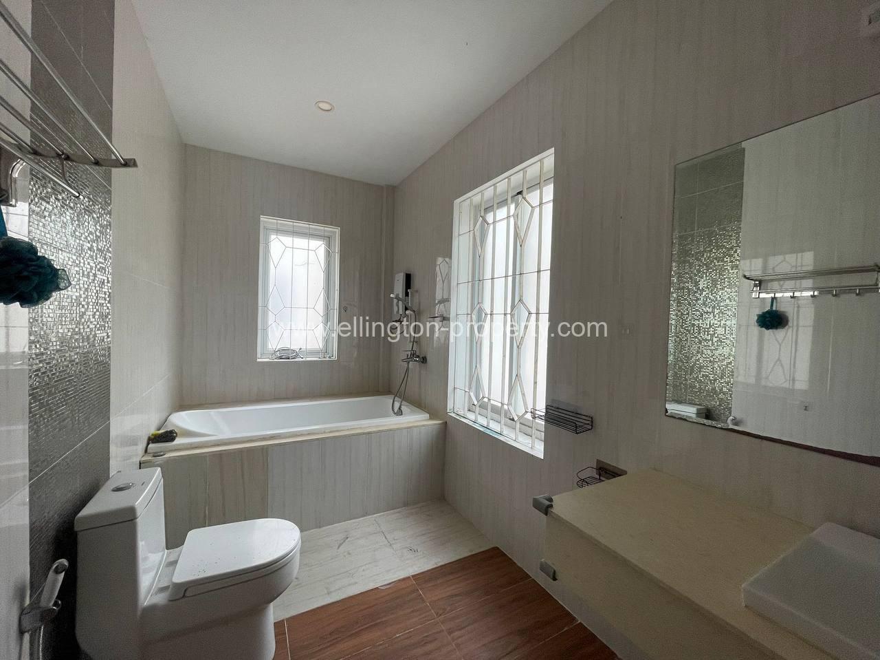 Queen Villa For Rent In Borey Orkide 2004 - Ellington Property