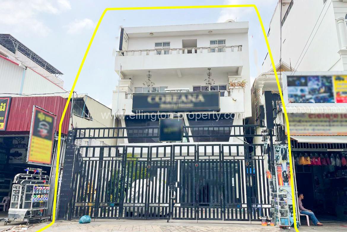 Shop House For Rent In Boeng Kak Ti Pir,tuol Kork - Ellington Property