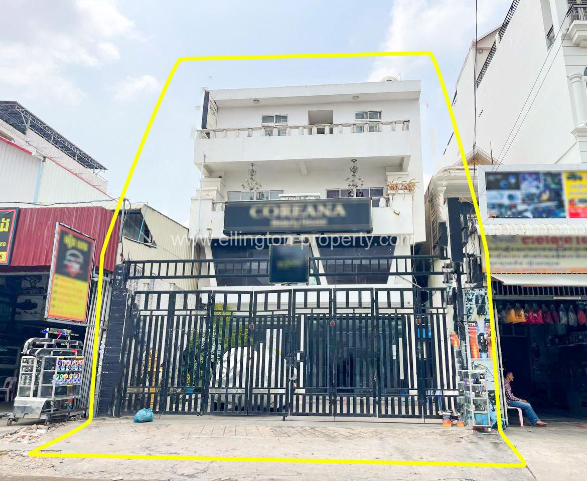 Shop House For Rent In Boeng Kak Ti Pir,tuol Kork - Ellington Property