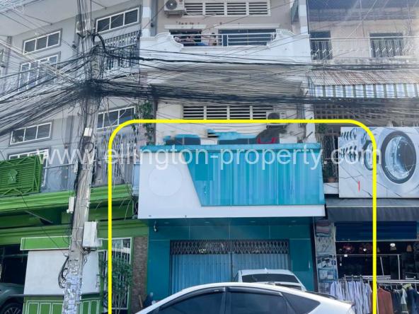 Shophouse For Rent In Toul Kork - Ellington Property