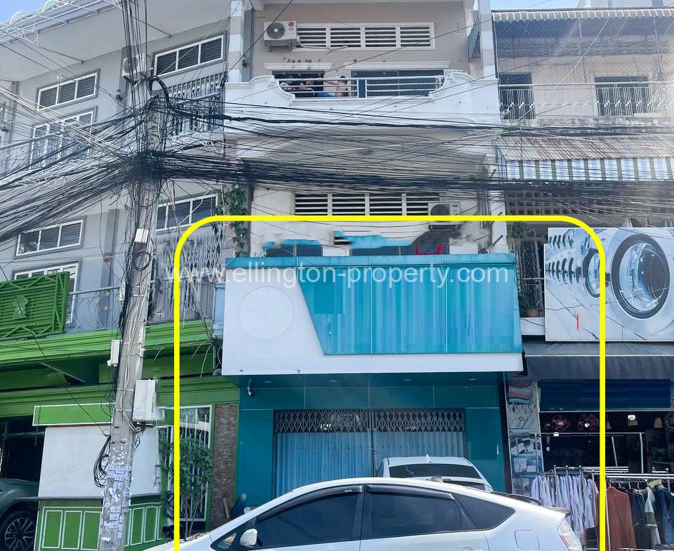Shophouse For Rent In Toul Kork - Ellington Property