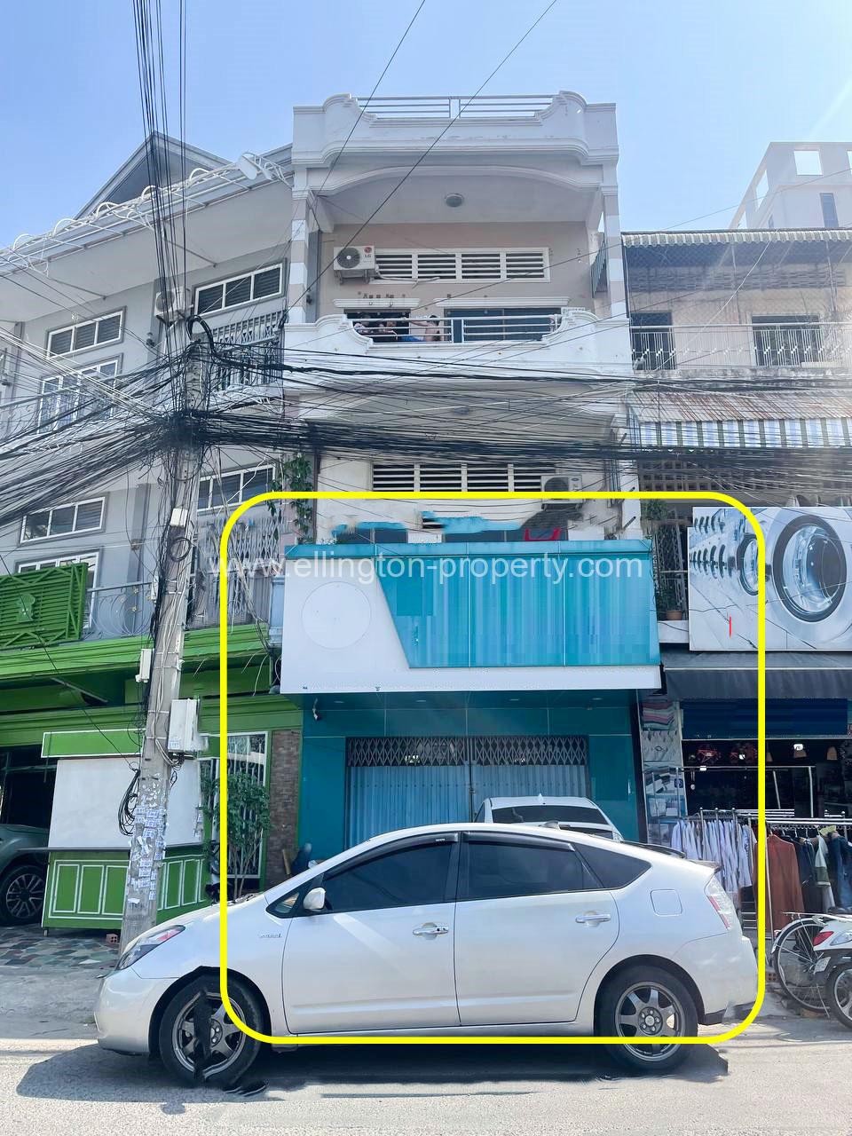 Shophouse For Rent In Toul Kork - Ellington Property