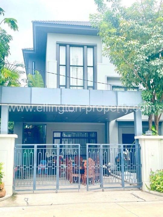 Villa For Rent In Borey Chip Mong 50m - Ellington Property