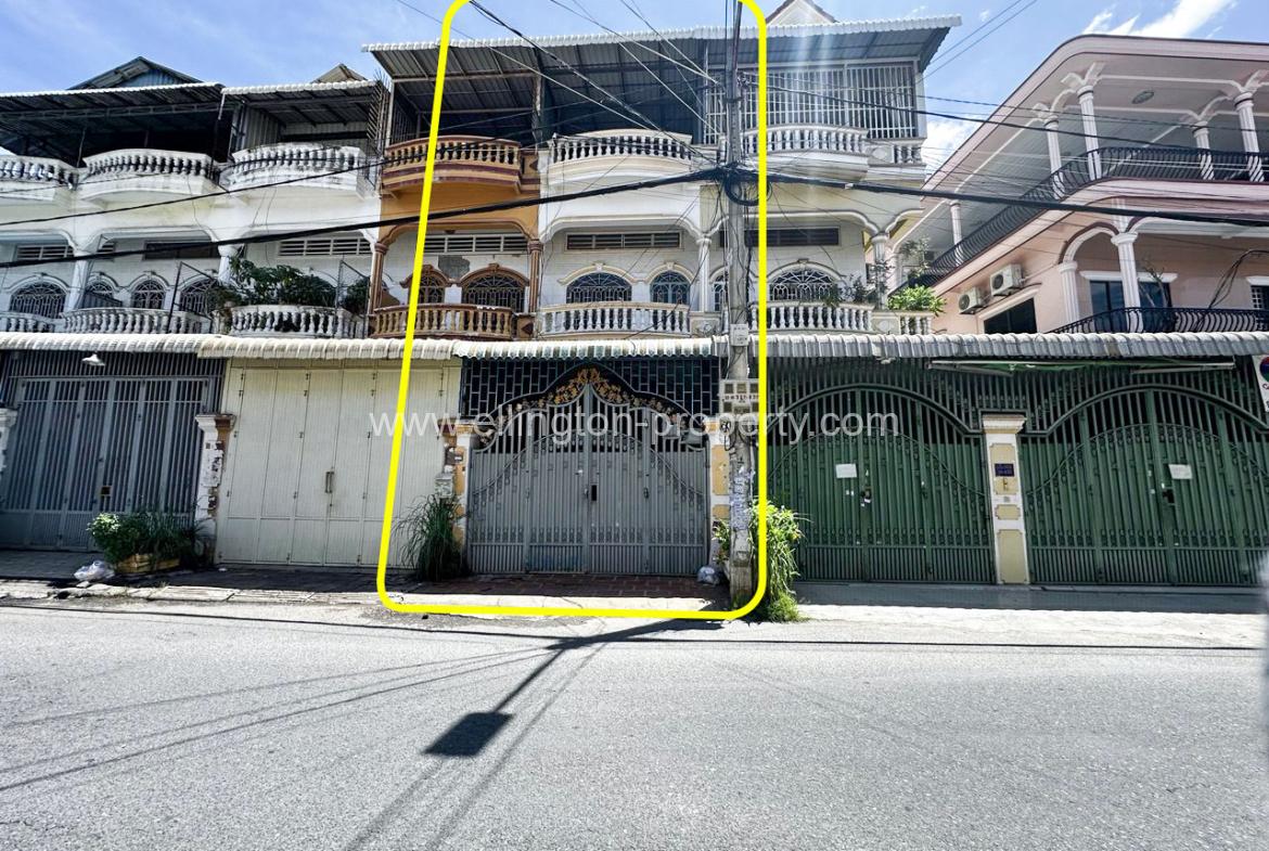 Flathouse For Rent Near Russian Market (toul Tompung) - Ellington Property