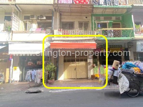 Shophouse For Rent In Phsar Kandal - Ellington Property