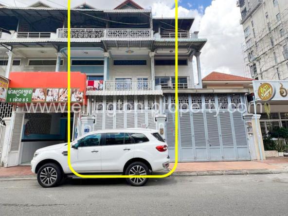 Shophouse For Rent In Toul Svayprey - Ellington Property