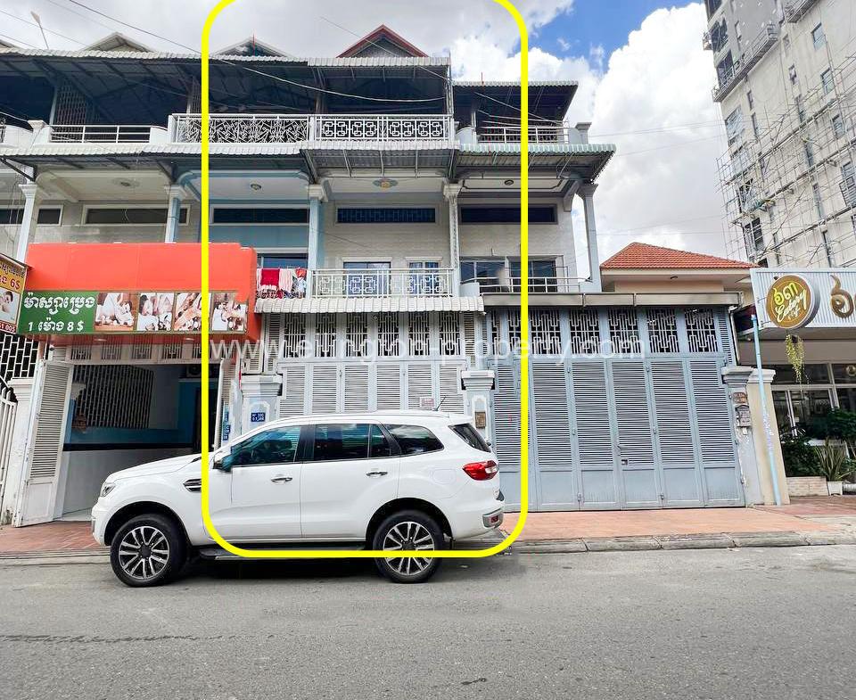 Shophouse For Rent In Toul Svayprey - Ellington Property