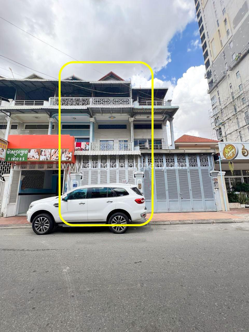 Shophouse For Rent In Toul Svayprey - Ellington Property