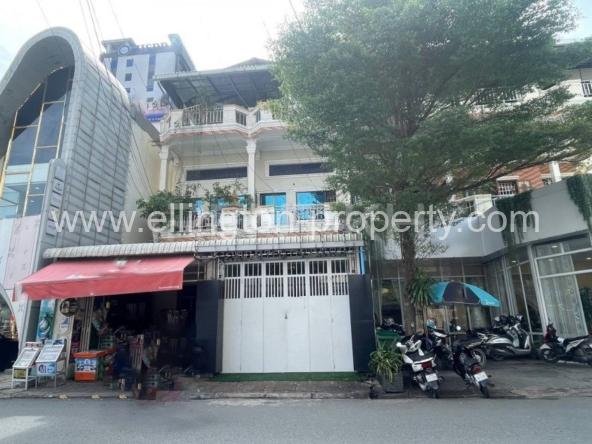 Shop House For Rent At Tuol Tumpung Ti Muoy - Ellington Property