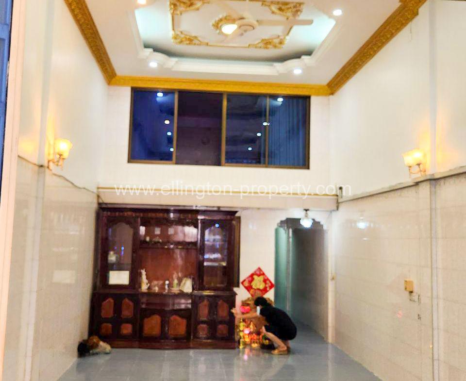Shophouse For Rent In Toul Svayprey - Ellington Property