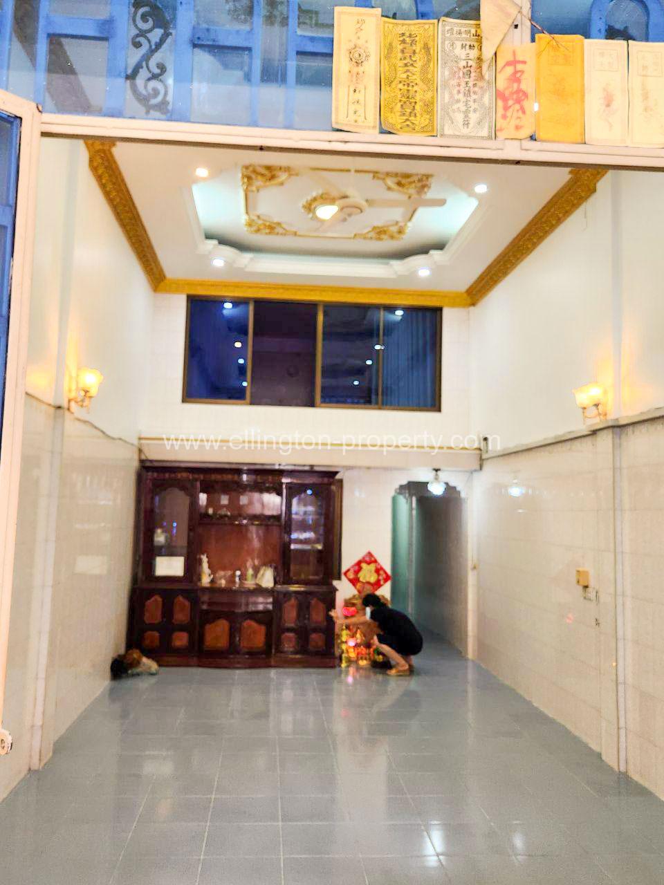 Shophouse For Rent In Toul Svayprey - Ellington Property