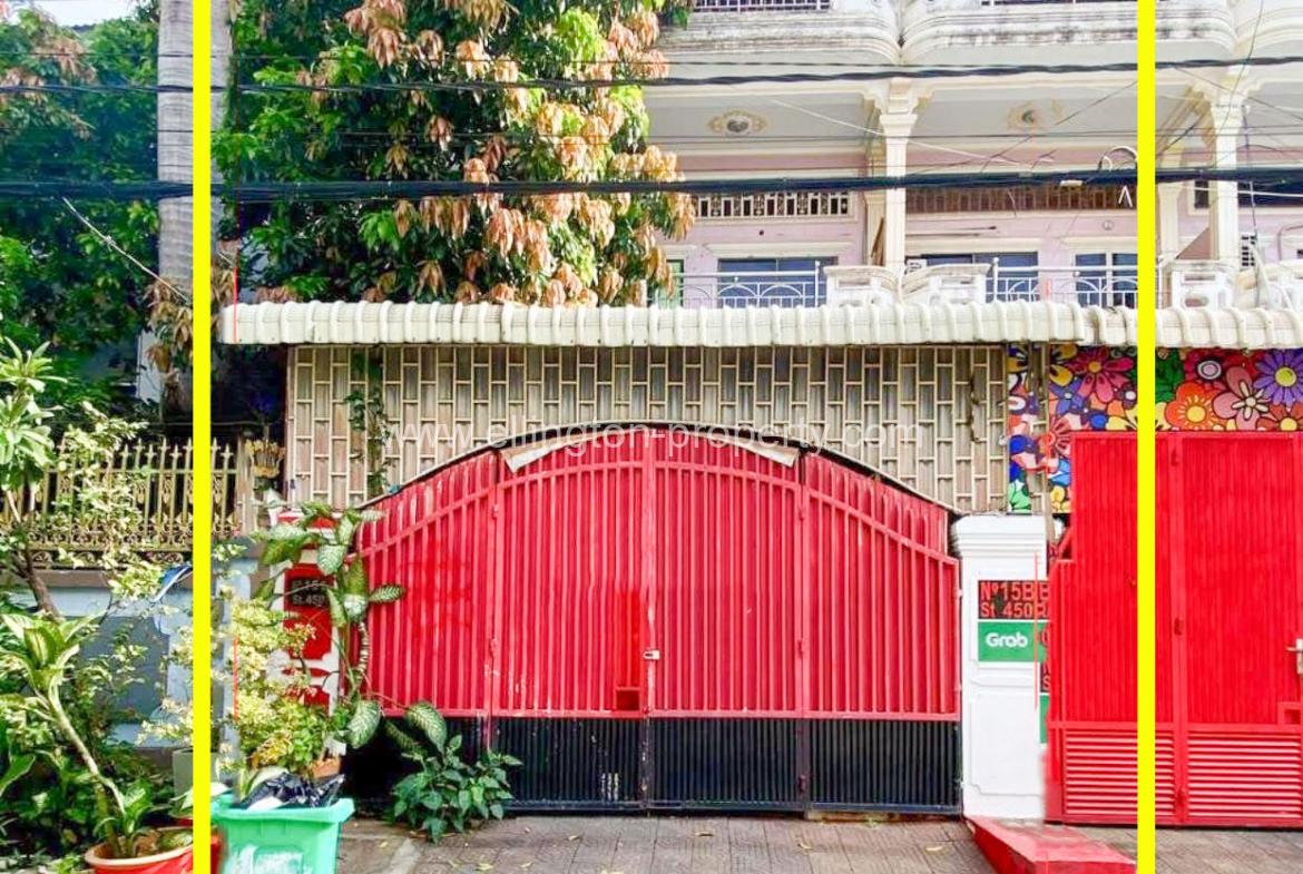 Shophouse For Rent In Toul Tompong - Ellington Property