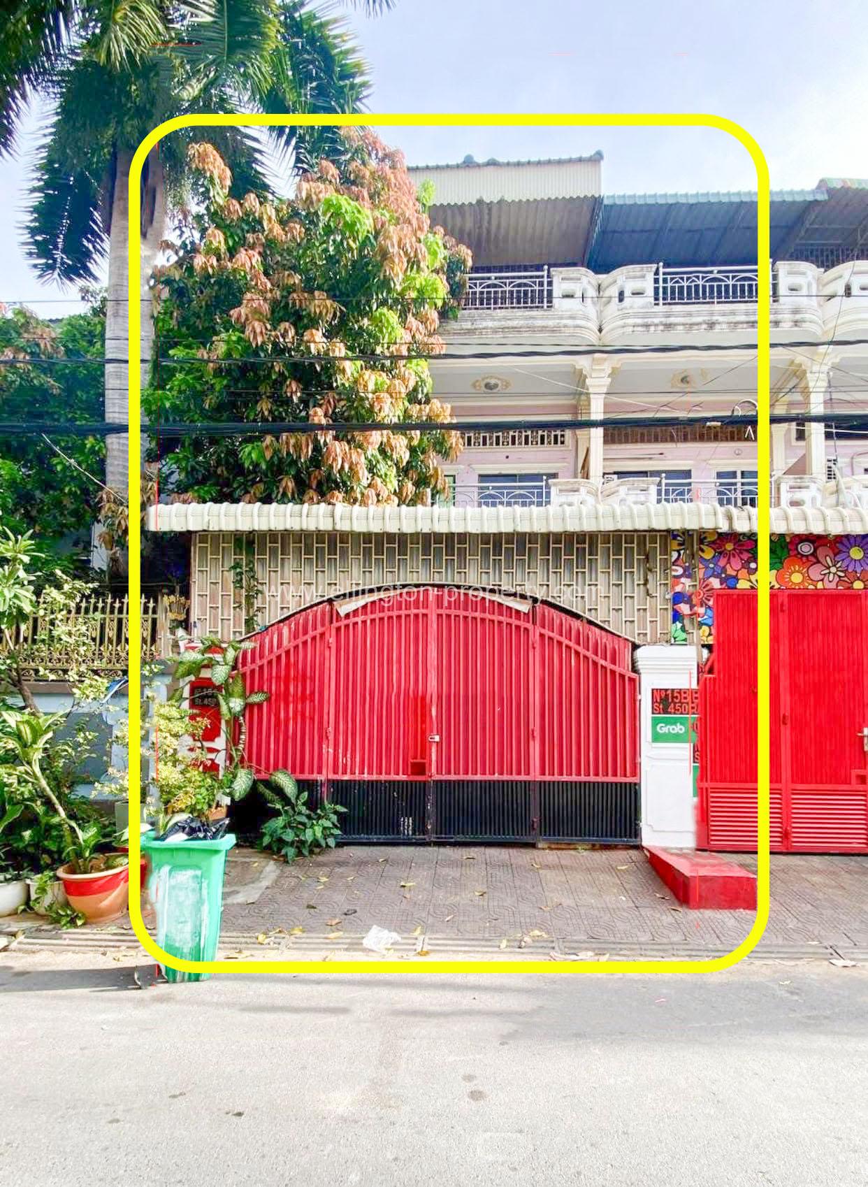 Shophouse For Rent In Toul Tompong - Ellington Property