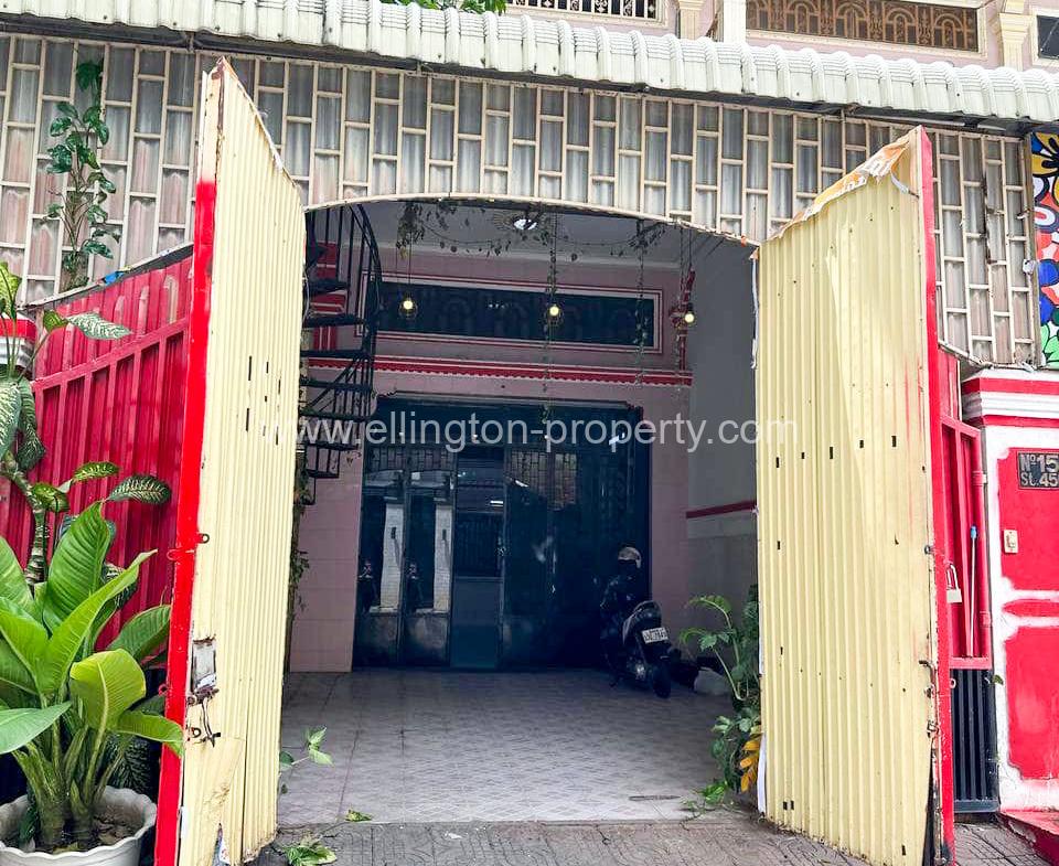 Shophouse For Rent In Toul Tompong - Ellington Property