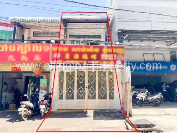 Shop House For Rent In Sangkat Bkk1 - Ellington Property