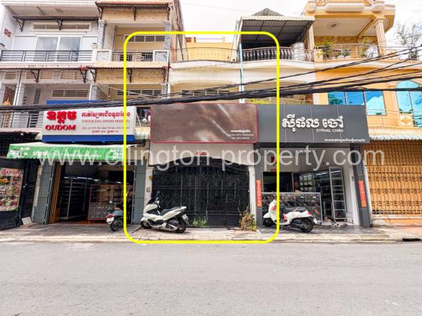 Shophouse For Rent At Bkk - Ellington Property