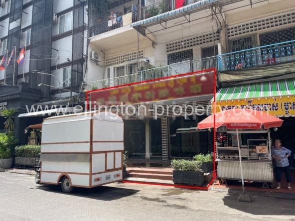 Shop House For Rent At Phsar Chas - Ellington Property