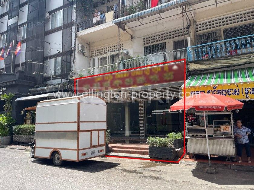 Shop House For Rent At Phsar Chas - Ellington Property