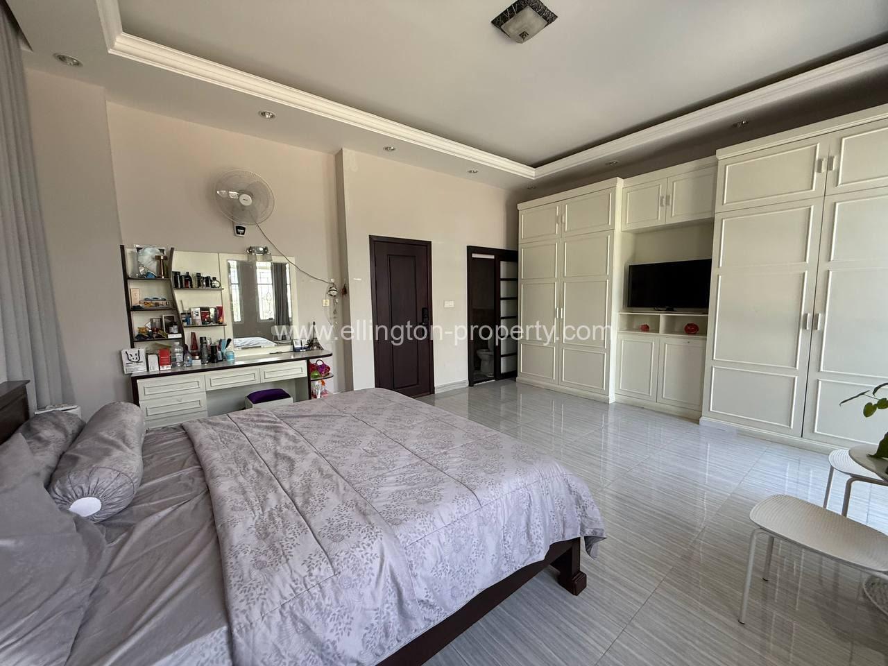 Single Villa For Rent Near Prohm Bayon Roundabout,st 6a - Ellington Property