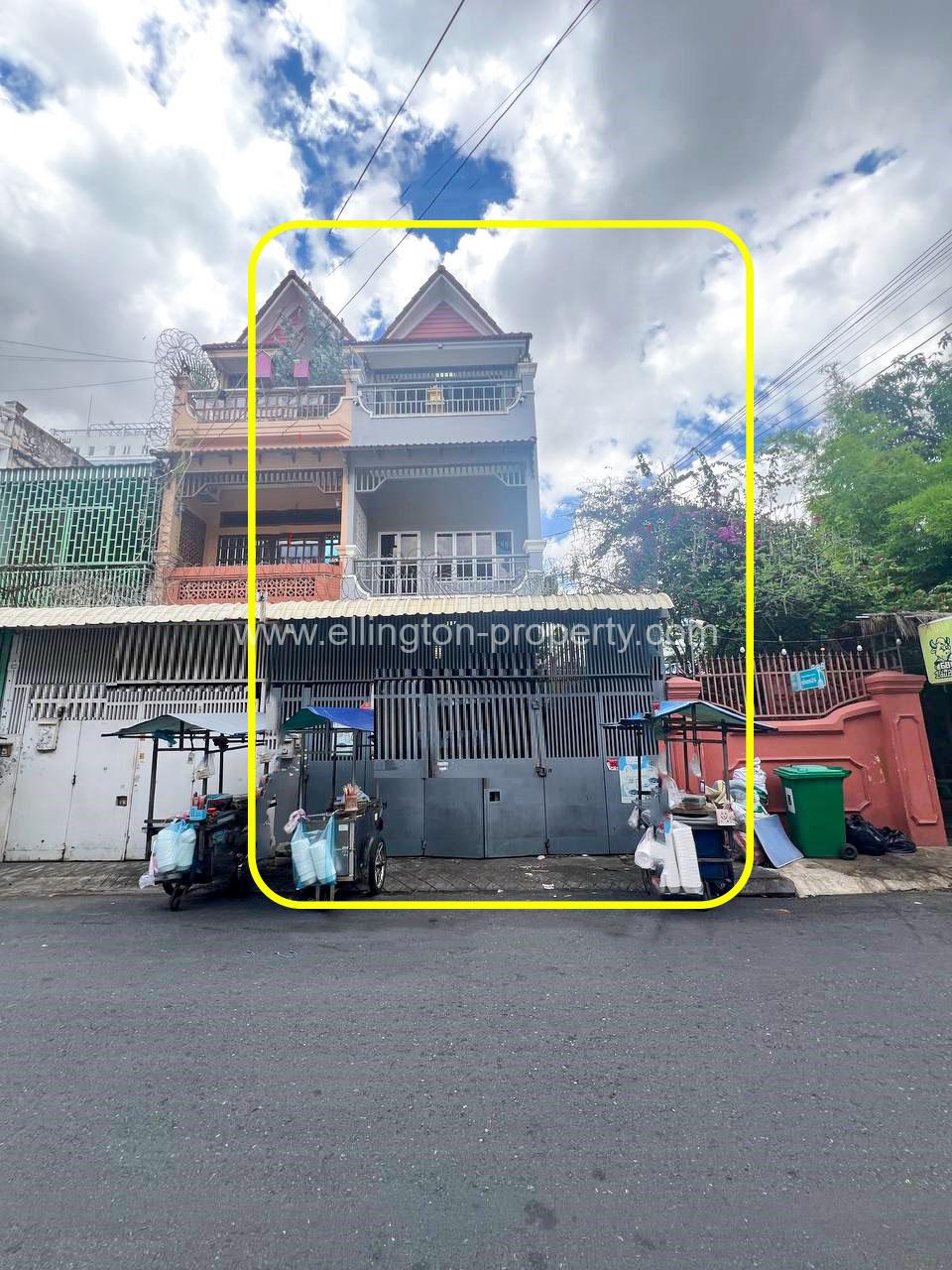 Shop House For Rent In Bkk - Ellington Property