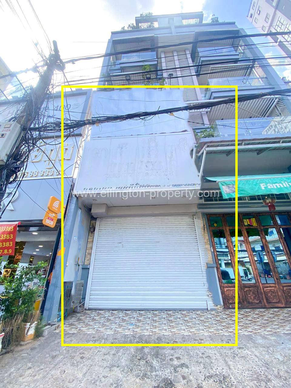 Shop House For Rent In Toul Tompong - Ellington Property