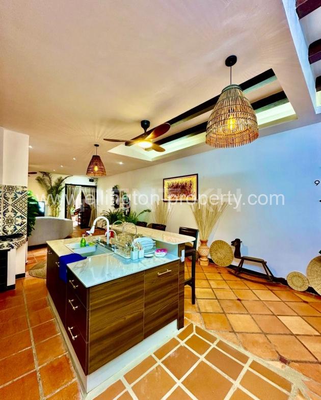 Villa For Rent In Khan Chroy Changvar - Ellington Property