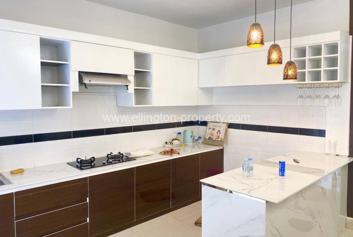 Twin Villa For Rent ​in Borey Phnom Penh Thmey Sen Sok - Ellington Property